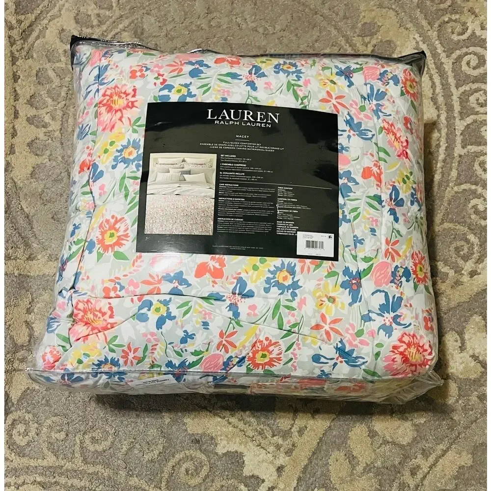 New❤️Lauren Ralph Lauren Full/Queen Cotton Comforter Set